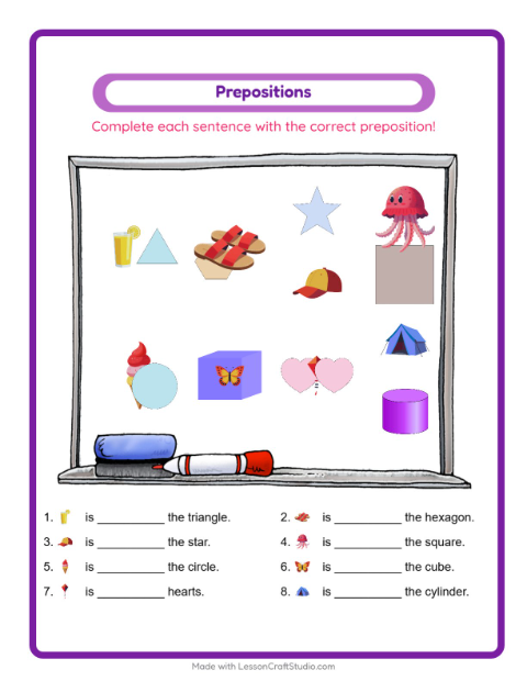 Preview of Addition worksheet featuring Household BW for kindergarten