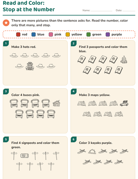 Preview of Read and Color worksheet featuring Travel and Holiday BW for grade 1