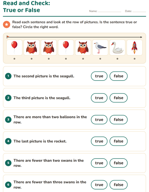 Preview of Read and Do worksheet featuring Things That Fly for grade 1