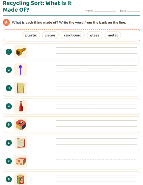 Recycling Sort: What Is It Made Of?