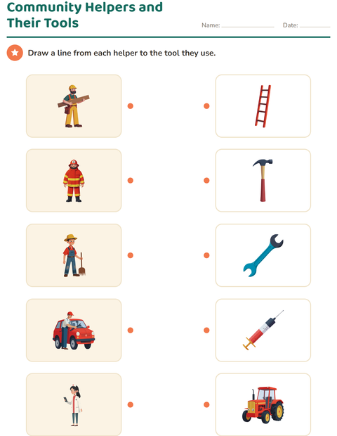 Community Helpers and Their Tools