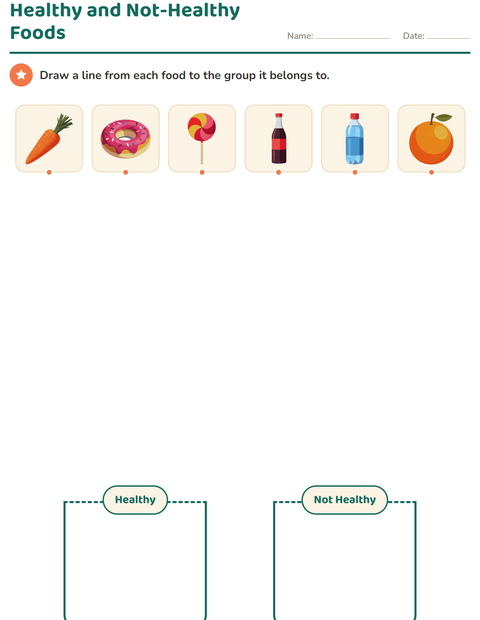 Preview of Science Sorting worksheet for kindergarten