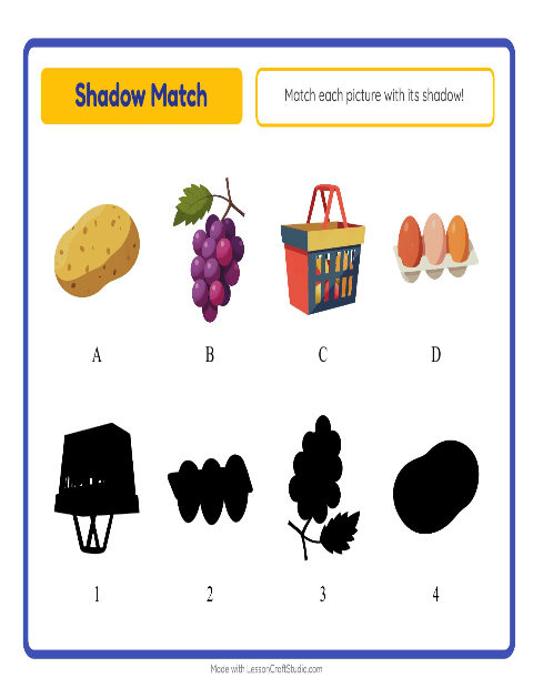 Preview of Picture Trail worksheet featuring Occupations for kindergarten