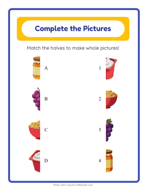 Preview of Find And Count worksheet featuring Easter for preschool
