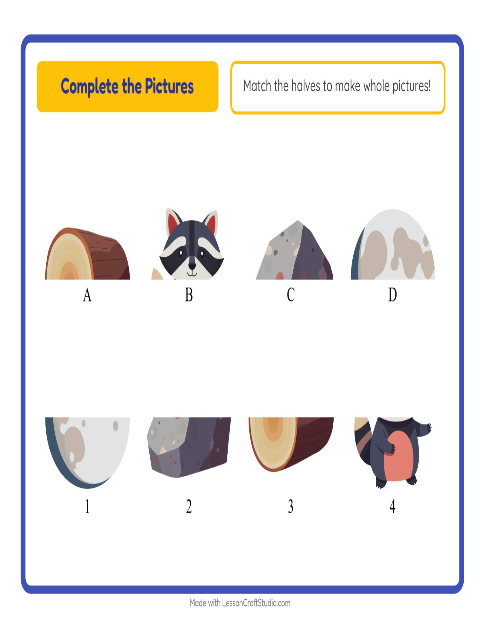 Preview of Shadow Match worksheet featuring Camping for kindergarten