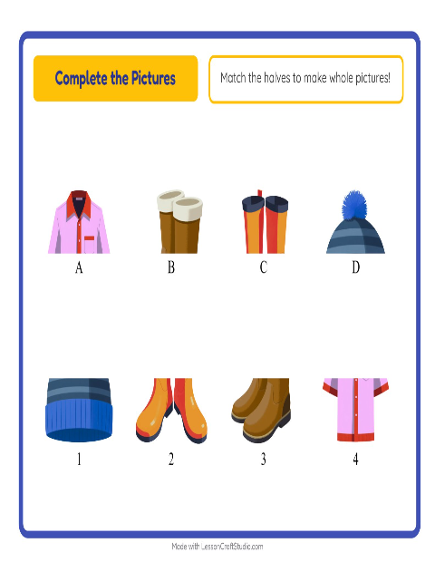 Preview of More Or Less worksheet for preschool