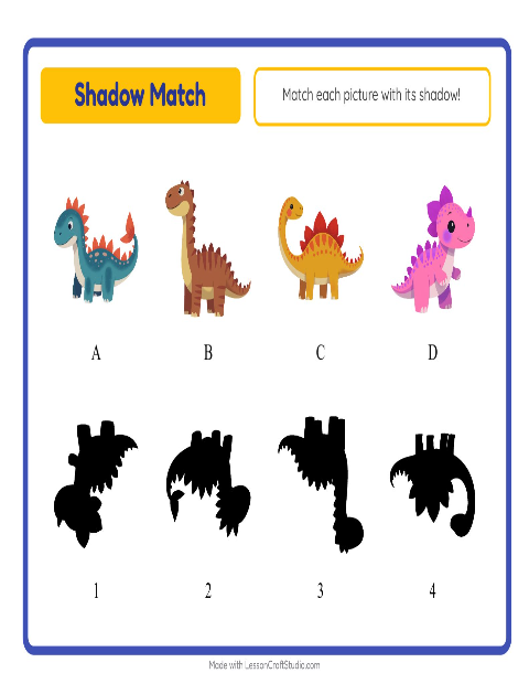 Preview of Shadow Match worksheet featuring Beach for kindergarten