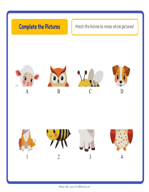 Preview of Missing Pieces worksheet featuring Clothing for kindergarten
