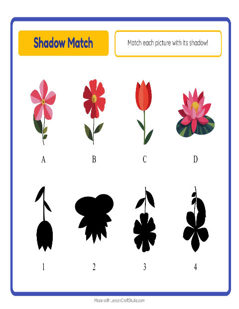 Preview of Picture Sudoku worksheet for kindergarten