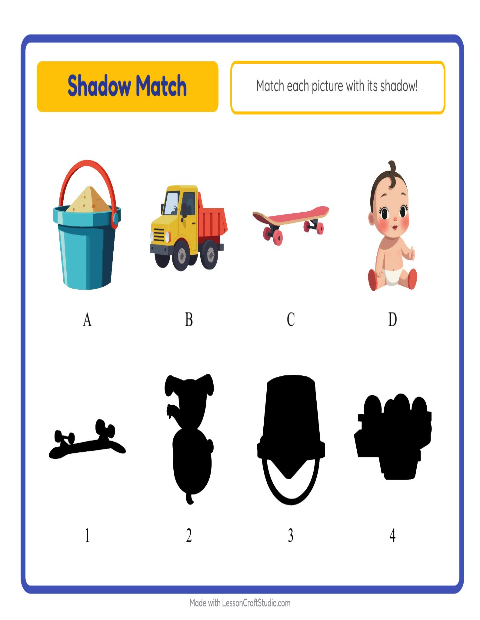 Preview of Picture Sort worksheet for kindergarten
