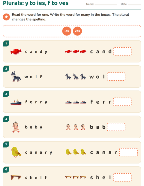 Preview of Spelling Rules worksheet for grade 2