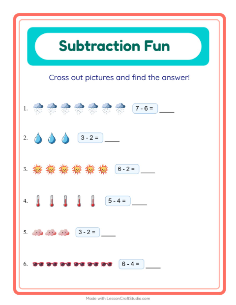Preview of Find And Count worksheet featuring Camping for preschool