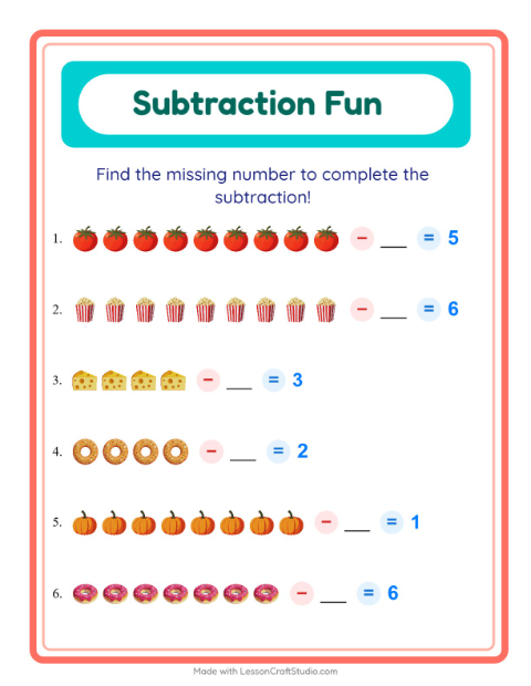 Find the Missing Number — Supermarket Things