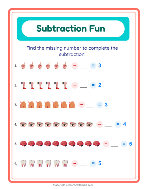 Preview of Picture Trail worksheet featuring Trees for kindergarten