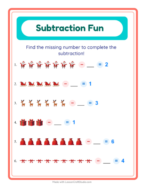 Find the Missing Number — Christmas