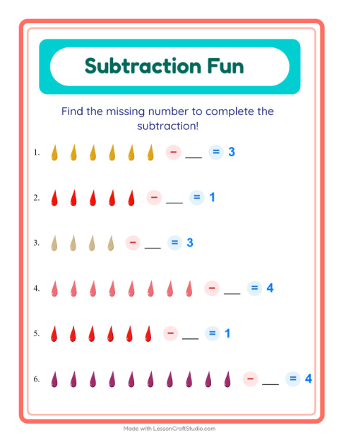 Preview of Find And Count worksheet featuring Music for preschool