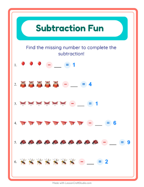 Find the Missing Number — Things That Fly