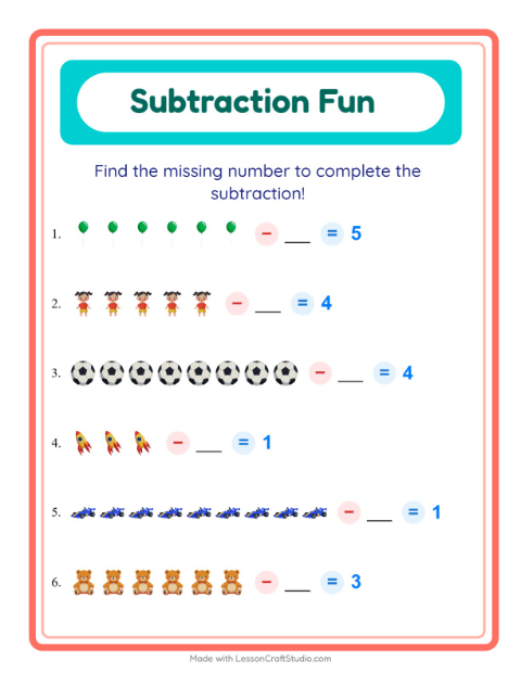 Find the Missing Number — Toys