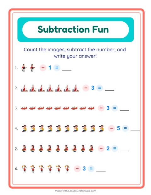 Subtract a Number with Community Helpers
