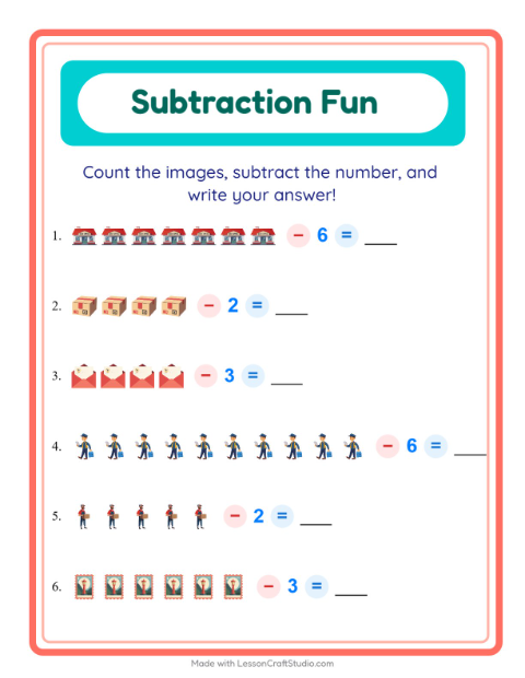Subtract a Number with Post Office
