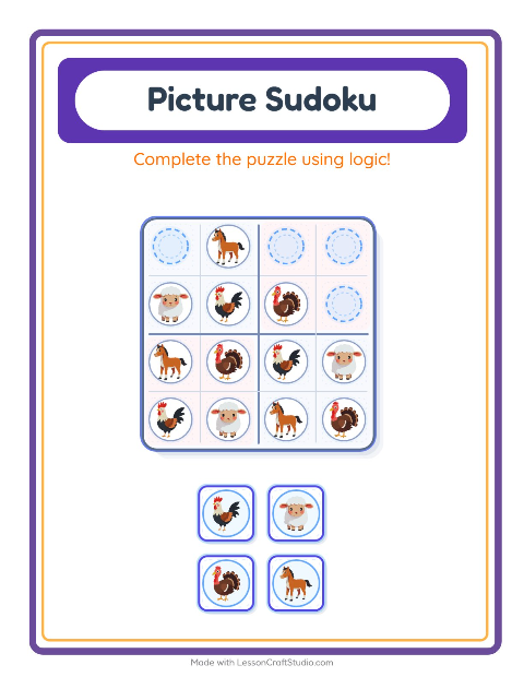 Preview of Missing Pieces worksheet featuring Winter for kindergarten