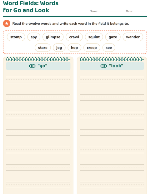 Preview of Synonyms worksheet for grade 3
