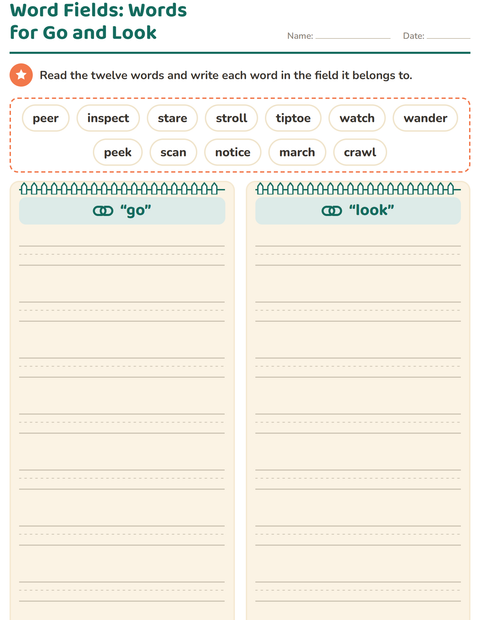 Preview of Synonyms worksheet for grade 3