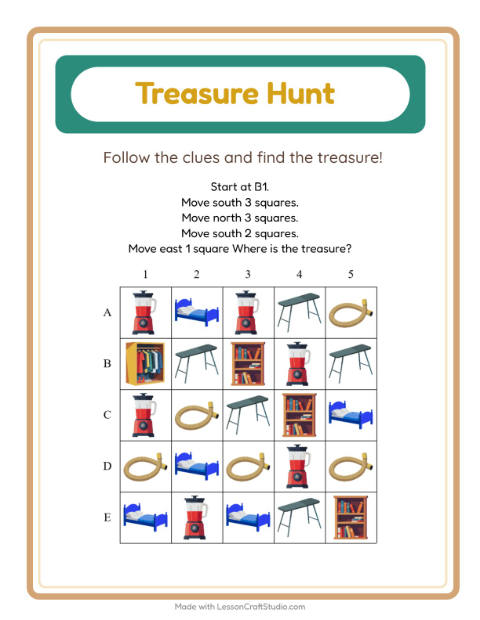 Treasure Hunt with Furniture