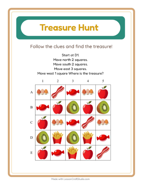 Treasure Hunt with Miscellaneous