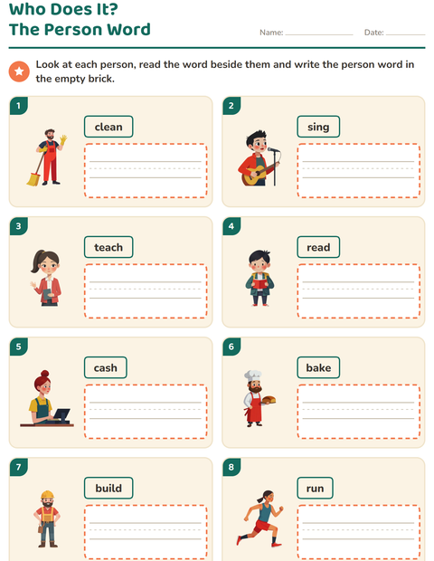 Preview of Prefixes, Suffixes and Root Words worksheet for grade 3