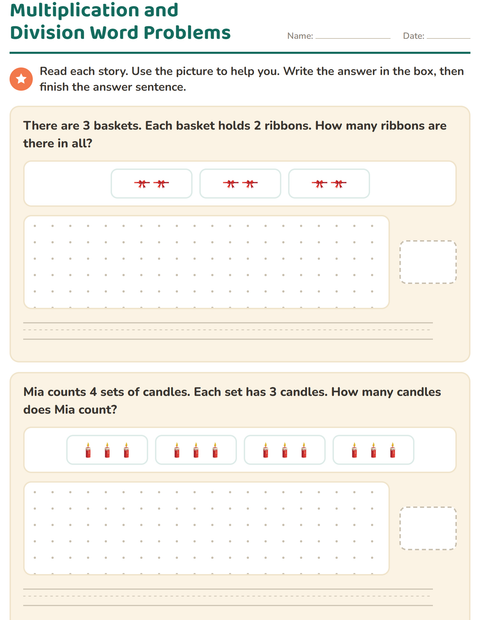 Preview of Word Problems worksheet featuring Christmas for grade 3