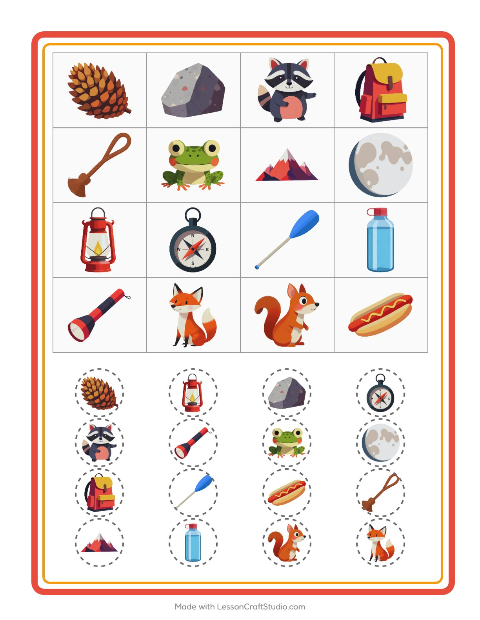 Lotería con Campamento
