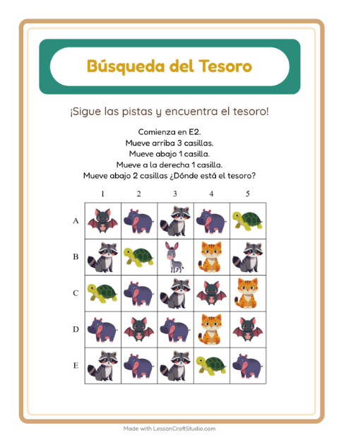 Tesoro de Criaturas del bosque