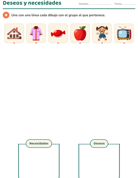 Vista previa de la hoja de Clasificar en ciencias para jardín infantil