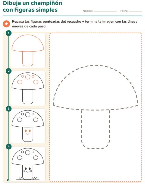 Vista previa de la hoja de Cómo dibujar para jardín infantil