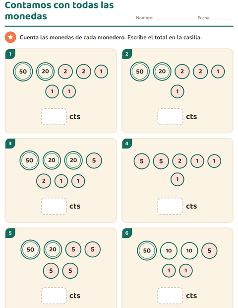 Vista previa de Contar con todas las monedas: el monedero completo
