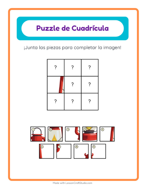 Cuadrícula con Campamento