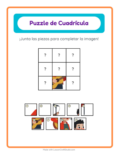 Cuadrícula con Ocupaciones