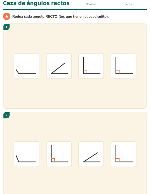 Geometría para tercer grado — 4