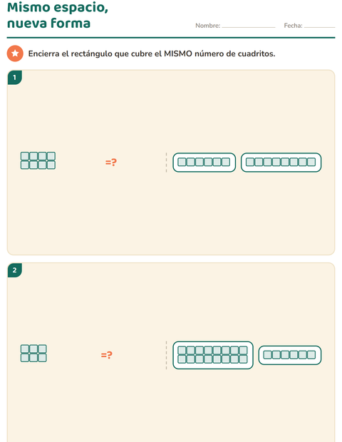Vista previa de la hoja de Geometría para grado 3