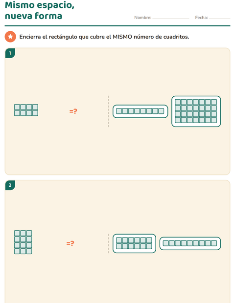 Vista previa de la hoja de Geometría para grado 3