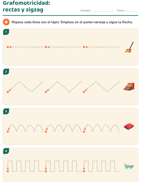 Vista previa de la hoja de Grafomotricidad con Alrededor de la casa para jardín infantil