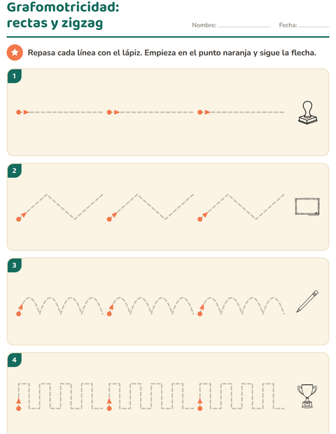 Vista previa de la hoja de Grafomotricidad con Salón de clases (B/N) para jardín infantil