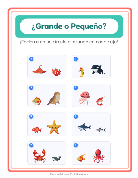Cuál es más grande — Vida marina