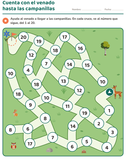 Vista previa de la hoja de Juegos de laberinto para jardín infantil