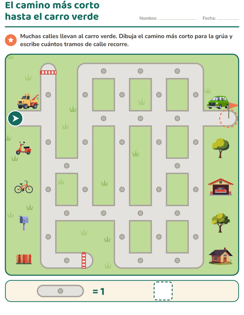 Vista previa de Laberinto de la ciudad: encuentra el camino más corto