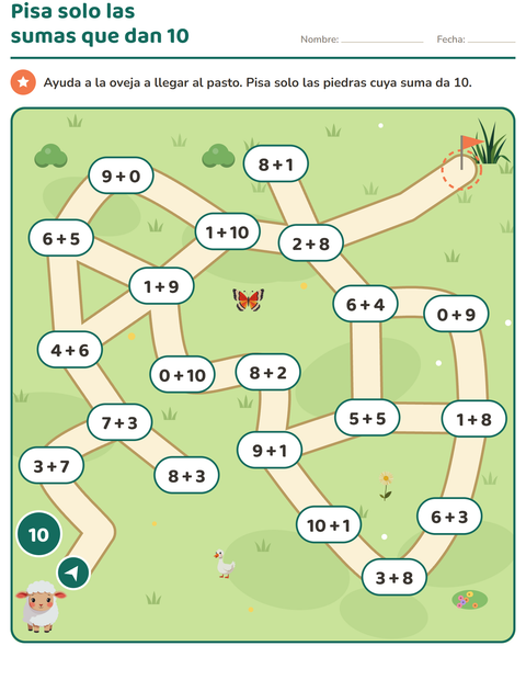 Vista previa de la hoja de Juegos de laberinto para grado 1