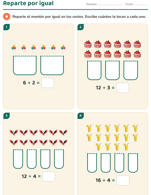Vista previa de la hoja de Multiplicación con 4 de Julio para grado 2