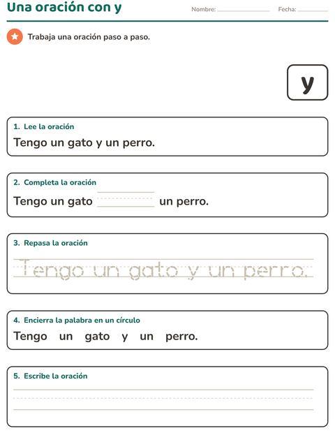 Vista previa de la hoja de Palabras de uso frecuente para jardín infantil