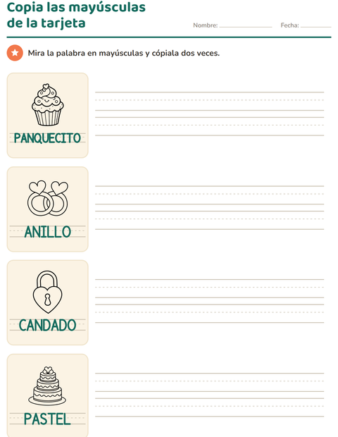 Vista previa de la hoja de Palabras punteadas con San Valentín BN para jardín infantil